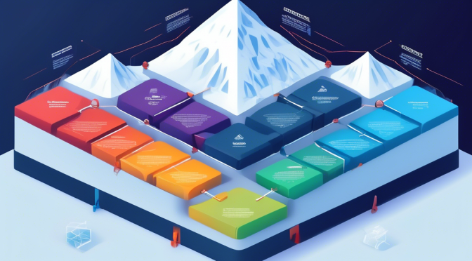 Create an intricate and detailed infographic that visually explains the 'Avalanche Three Chains' concept. The illustration should include labeled diagrams of the three chains, showcasing their interconnections, functions, and roles within the Avalanche blockchain ecosystem. Use a futuristic design with clear, vivid colors and text boxes for descriptions, making the guide easy to understand for both beginners and experts.